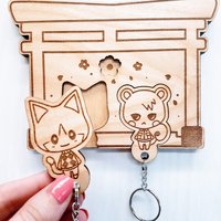 AC Kawaii Animals Keyholder Set