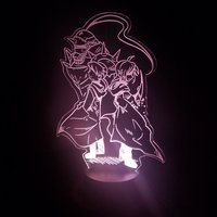 Anime Art Acrylic LED Lamp