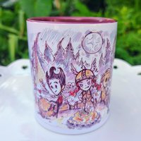 Don't Starve Together Sketch Art Mug