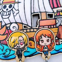 Thousand Sunny Keyholder – Hand Painted