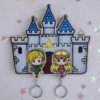 Hyrule Castle Keyholder – Hand Painted