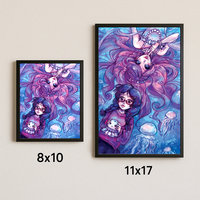 Kuragehime Art Print