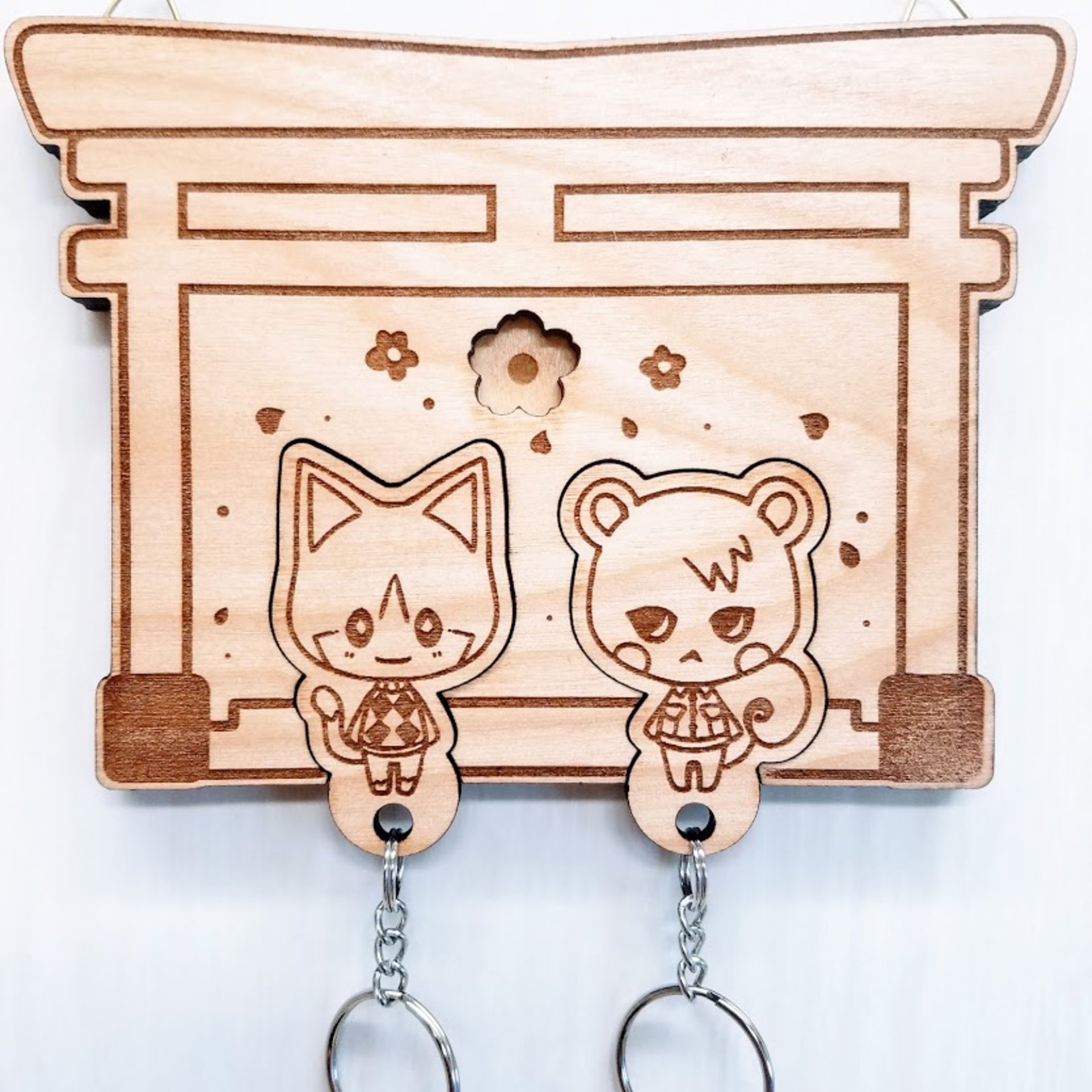 AC Kawaii Animals Keyholder Set