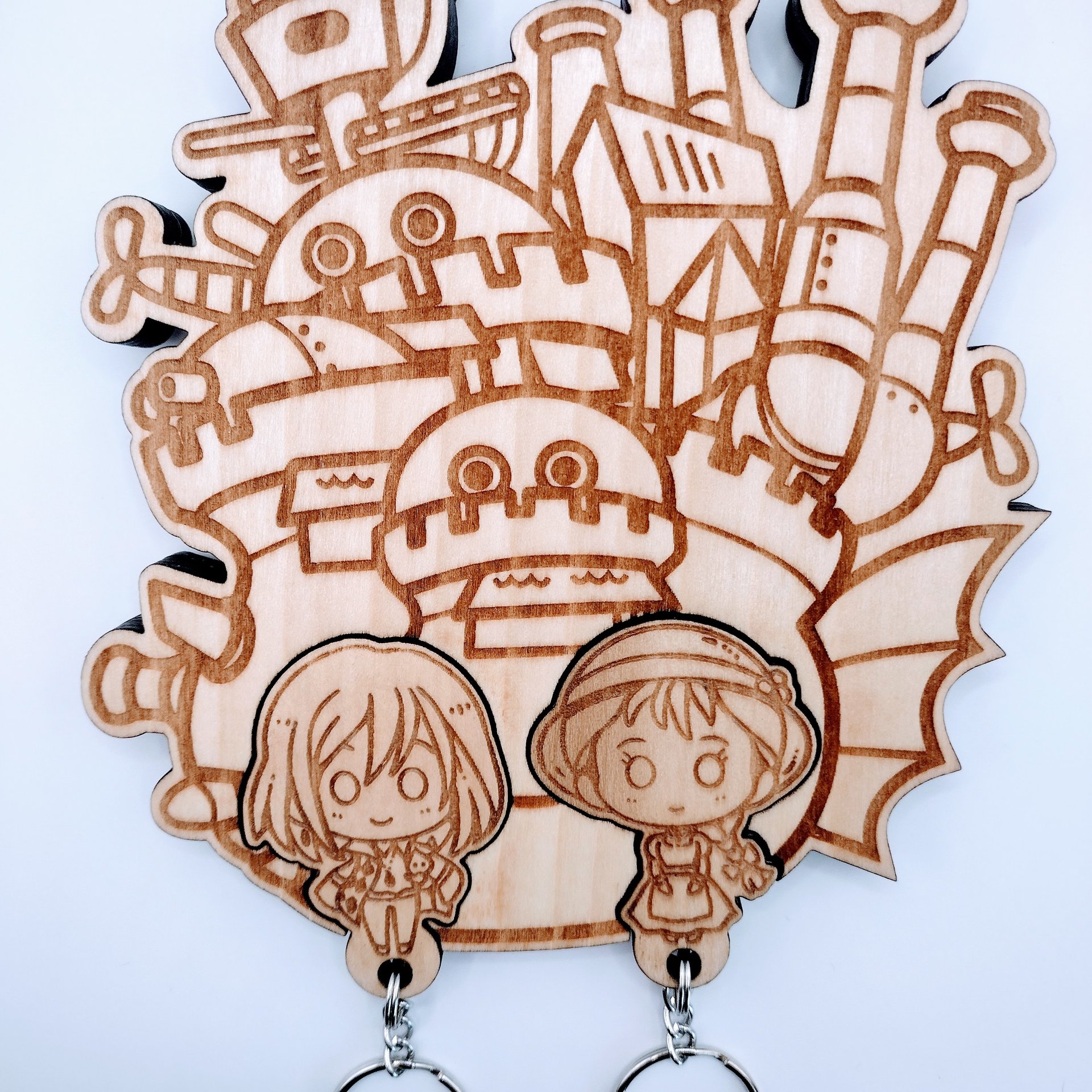 Moving Castle Keyholder Set