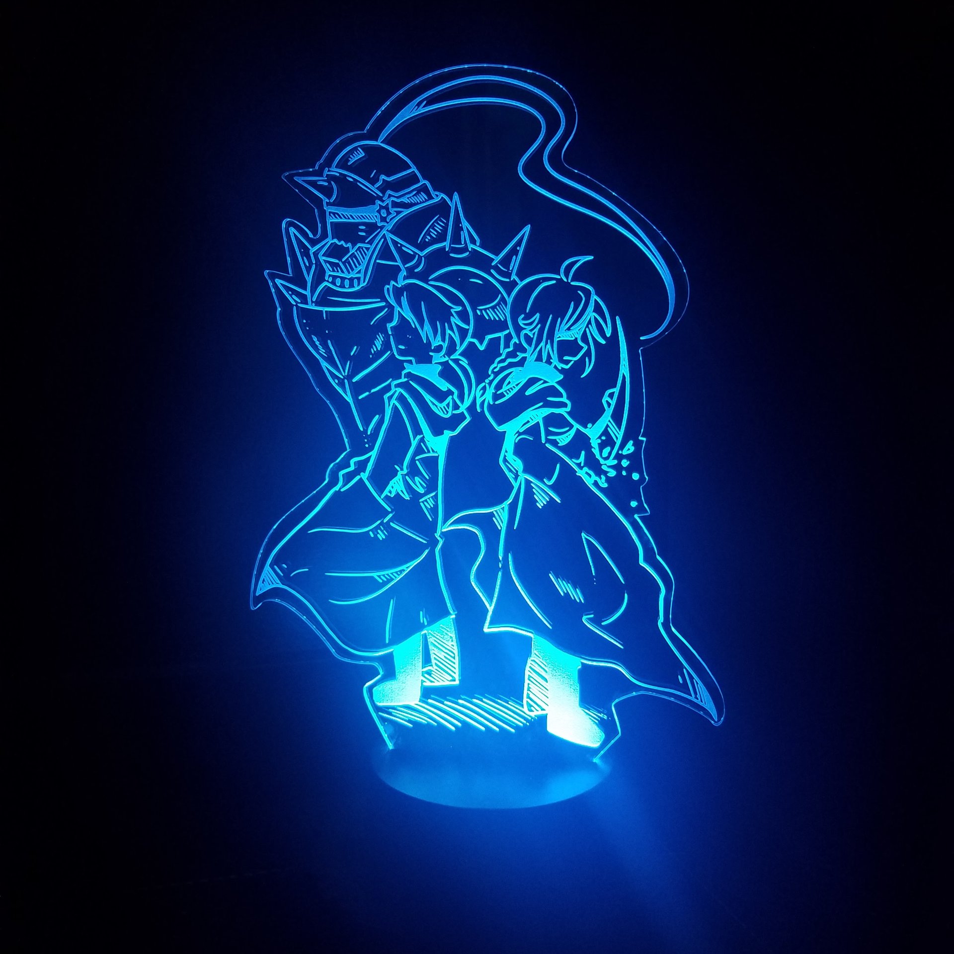Anime Art Acrylic LED Lamp