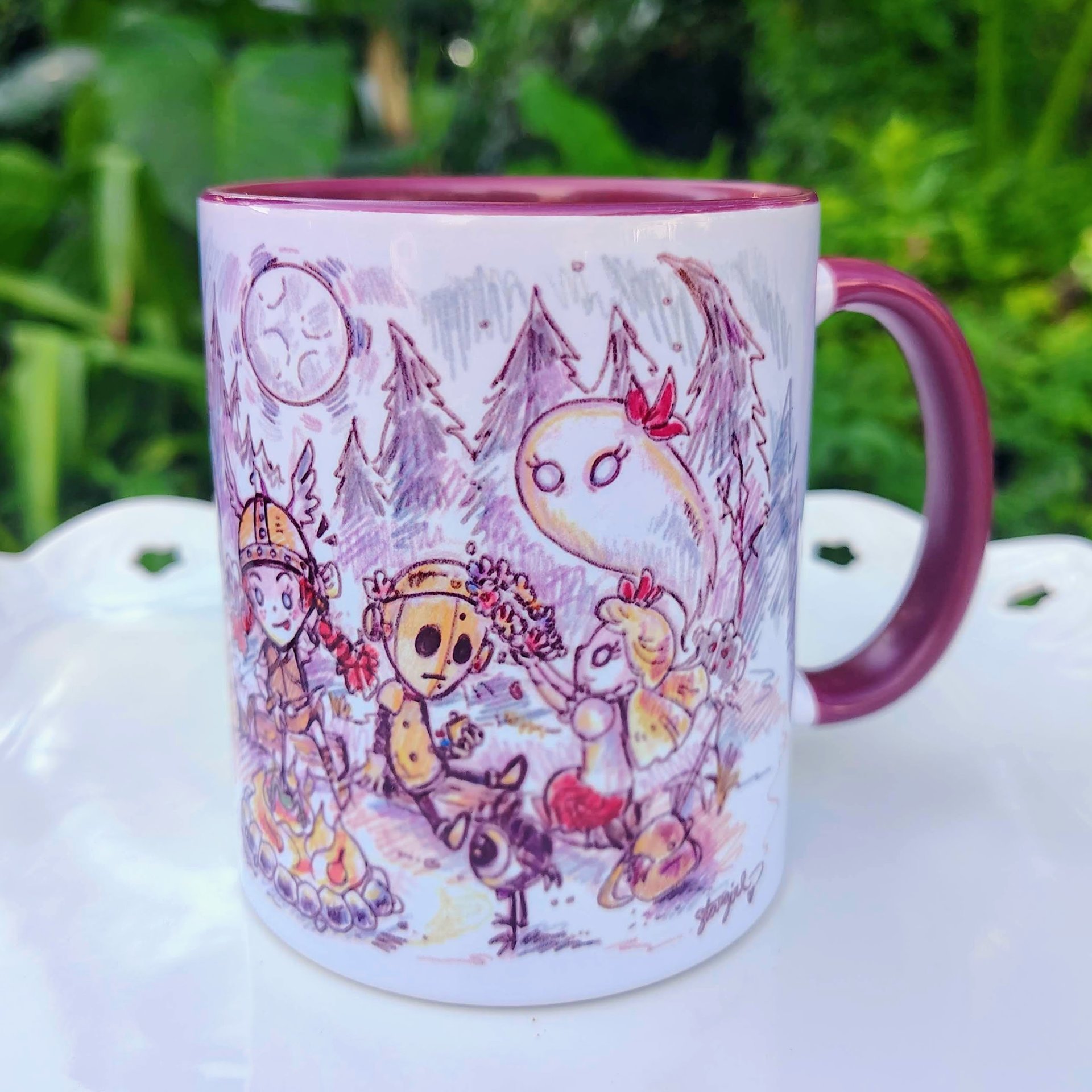 Don't Starve Together Sketch Art Mug