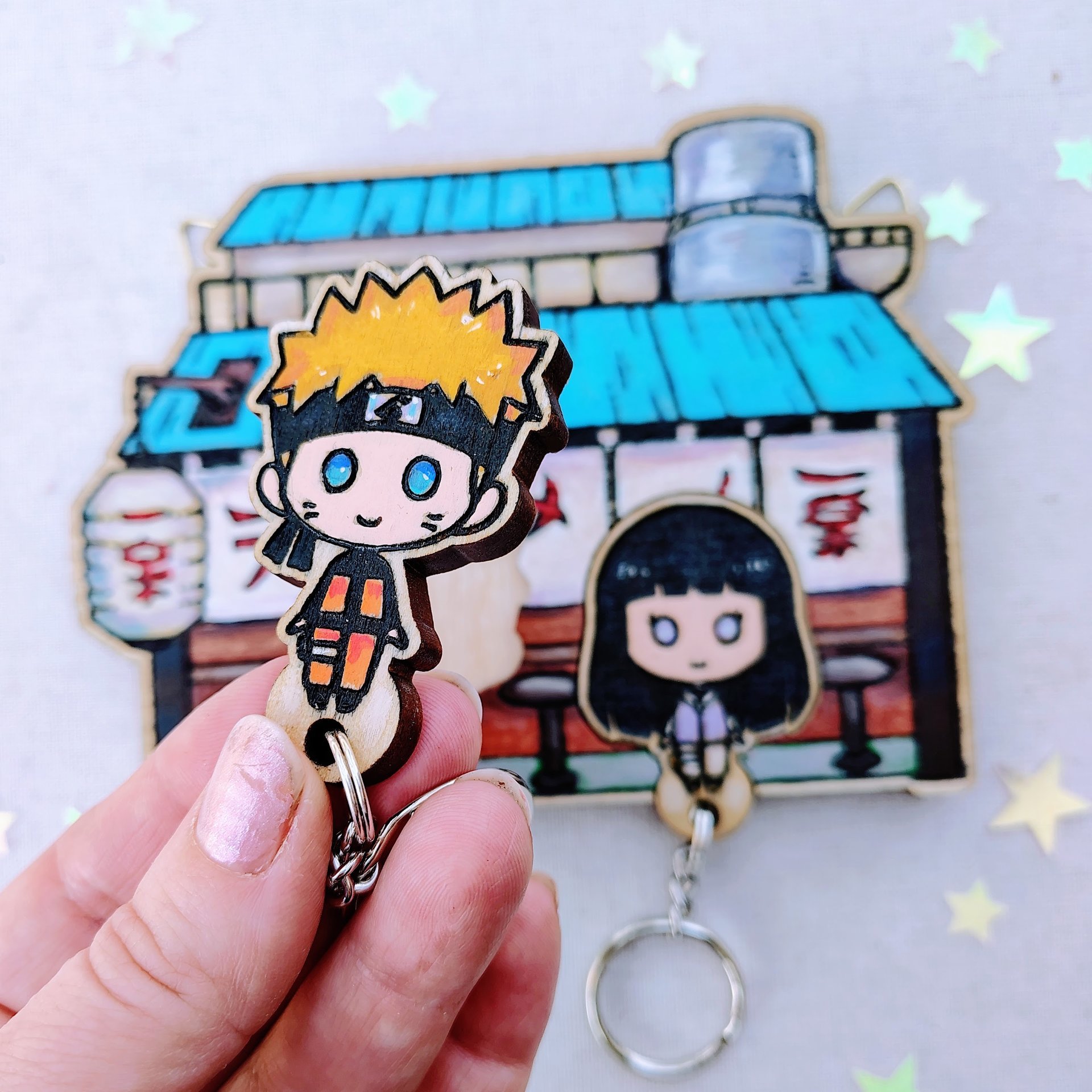 Ramen Bar Keyholder – Hand Painted