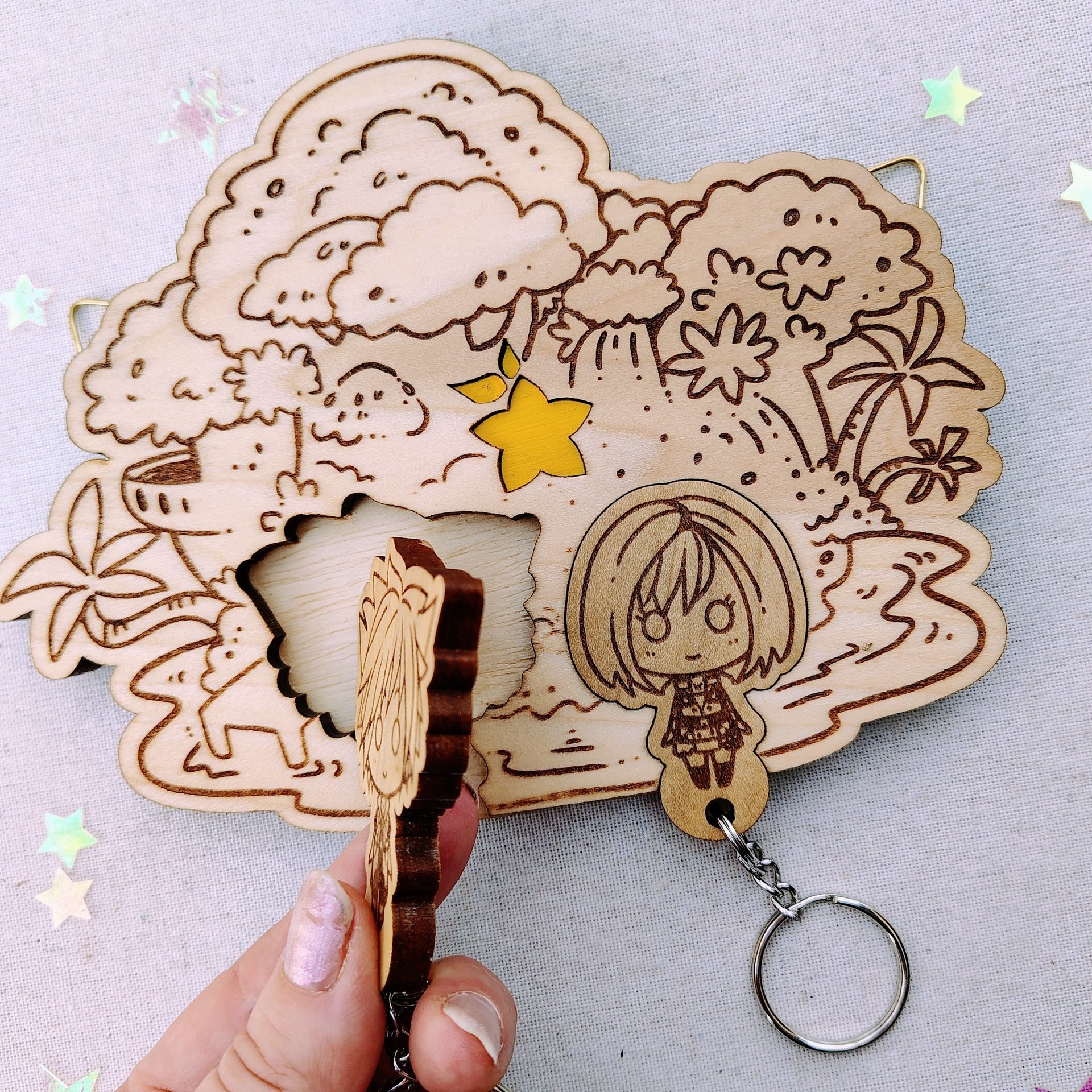 Destiny Island Keyholder Set
