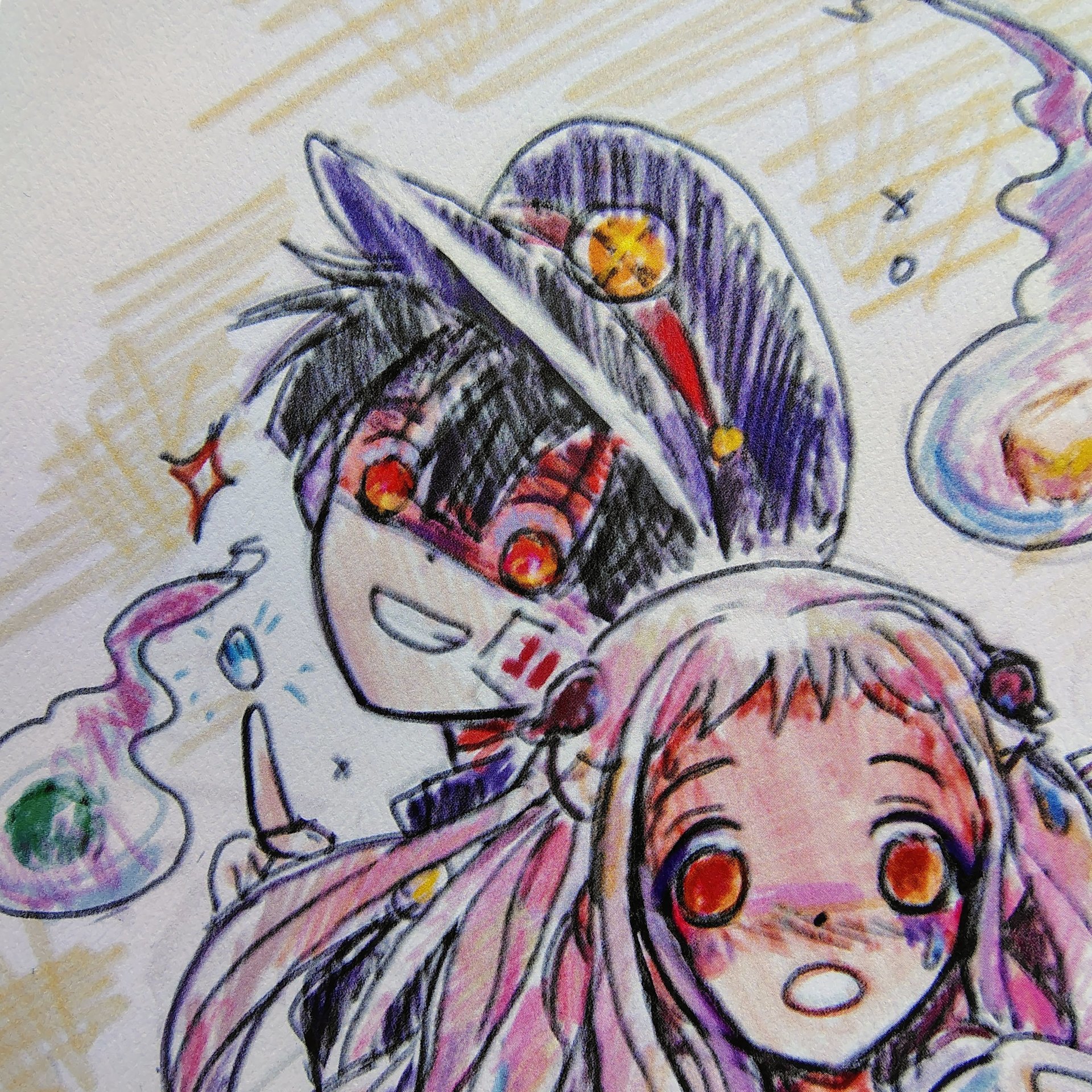 Love, Ghosts, and Other Mysteries 8x10 Anime Sketch Art Print