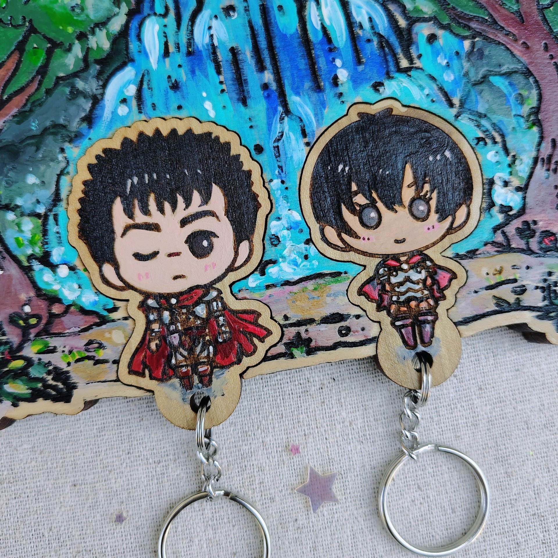 Berserk Keyholder – Hand Painted