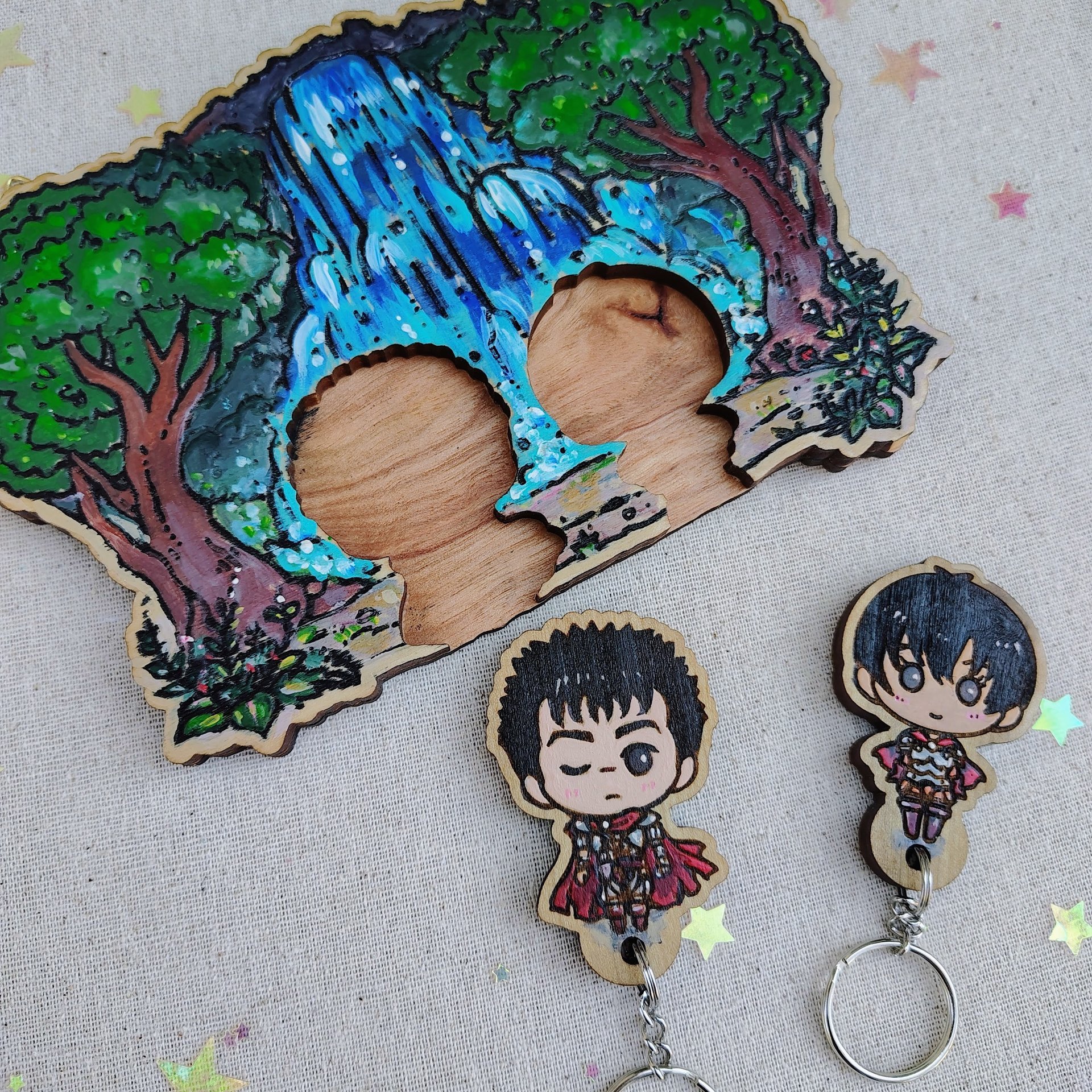 Berserk Keyholder – Hand Painted