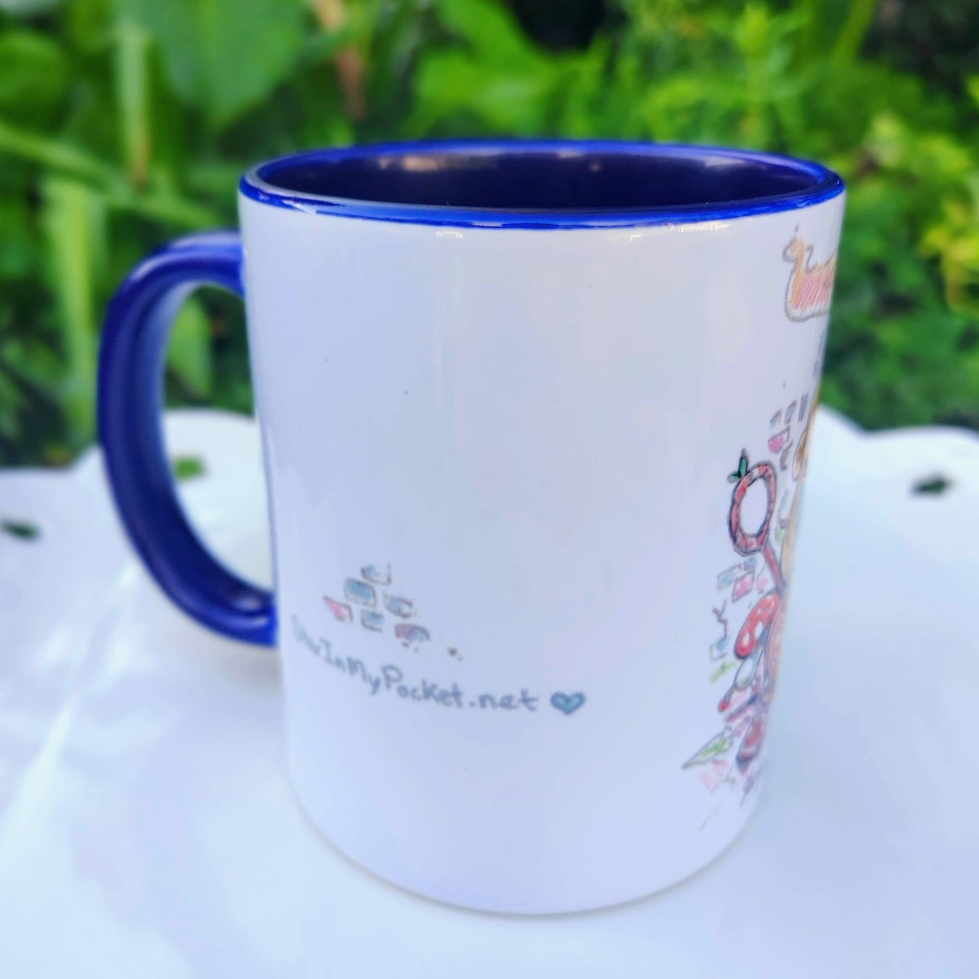 Dungeon Dining Sketch Art Mug