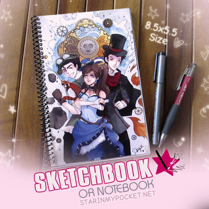 Steampunk Korra Sketchbook