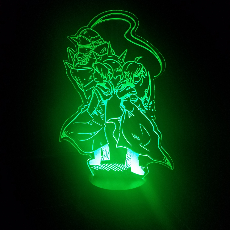 Anime Art Acrylic LED Lamp