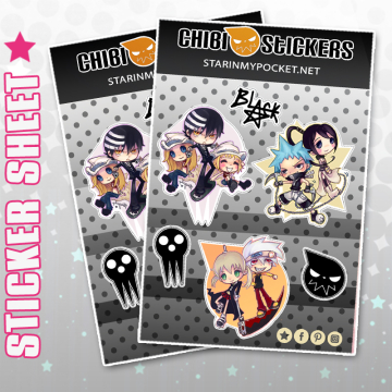 Chibi Anime Stickers