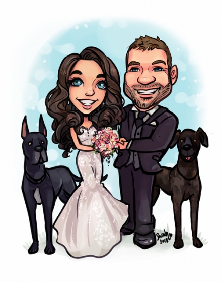 Wedding w/ Dogs