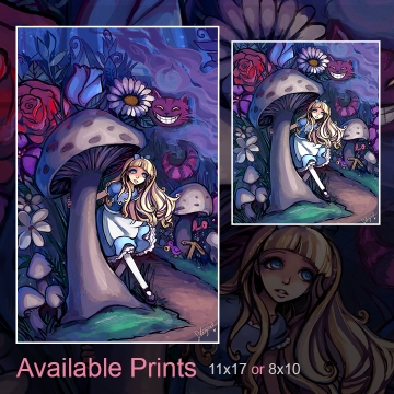 Alice in Wonderland Art Print