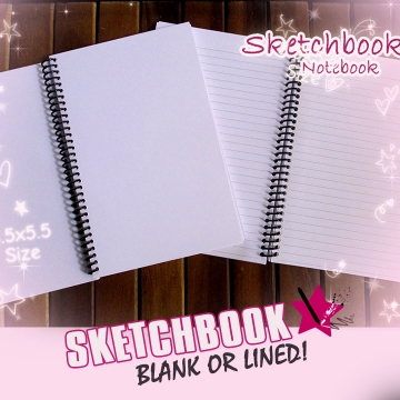Super Sonico Sketchbook or Notebook Journal