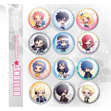 FT Anime Mages 1.5" Buttons
