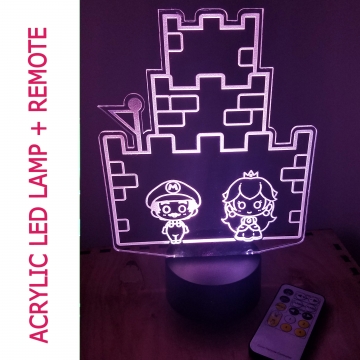 Video Game Chibi LED Lamp