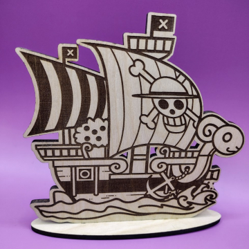 Merry Pirate Ship Standee
