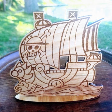 Sunny Pirate Ship Standee