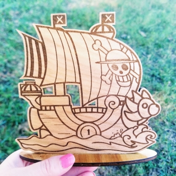 Sunny Pirate Ship Standee