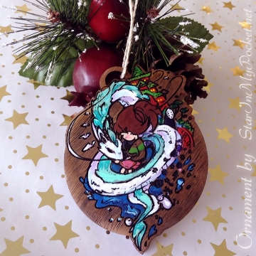 Spirited Christmas Ornament