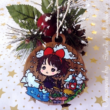 Lil' Witch Christmas Ornament