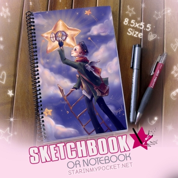 To Light a Star Sketchbook or Notebook Journal