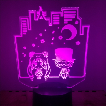 Tokyo Moon Chibi LED Lamp