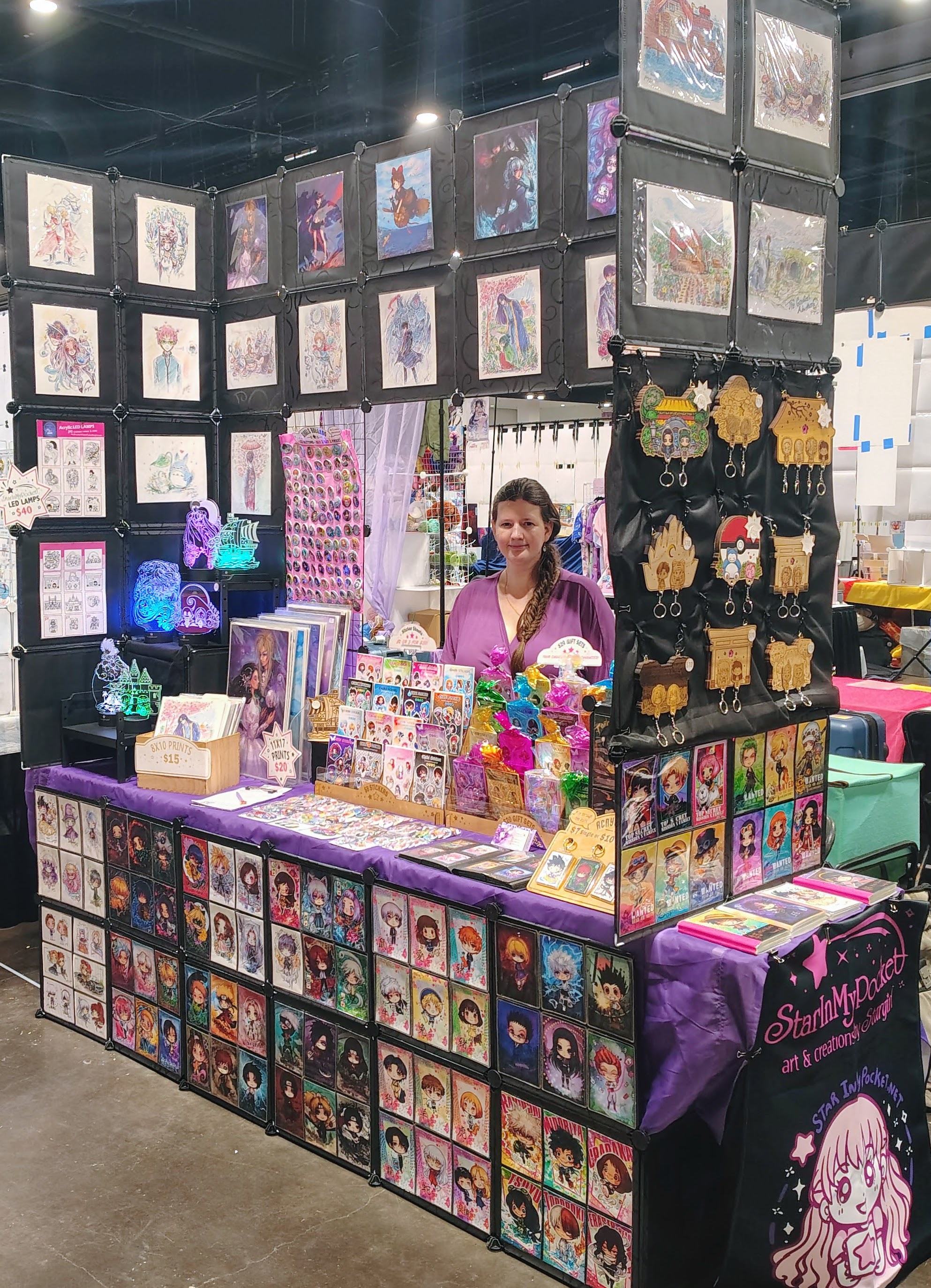 Metrocon 2026 Artist Alley Table StarInMyPocket