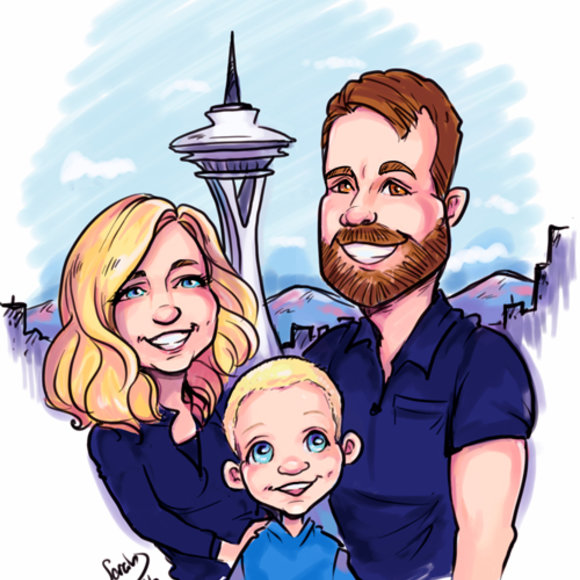Family Portrait + Background