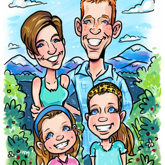 Family Caricature