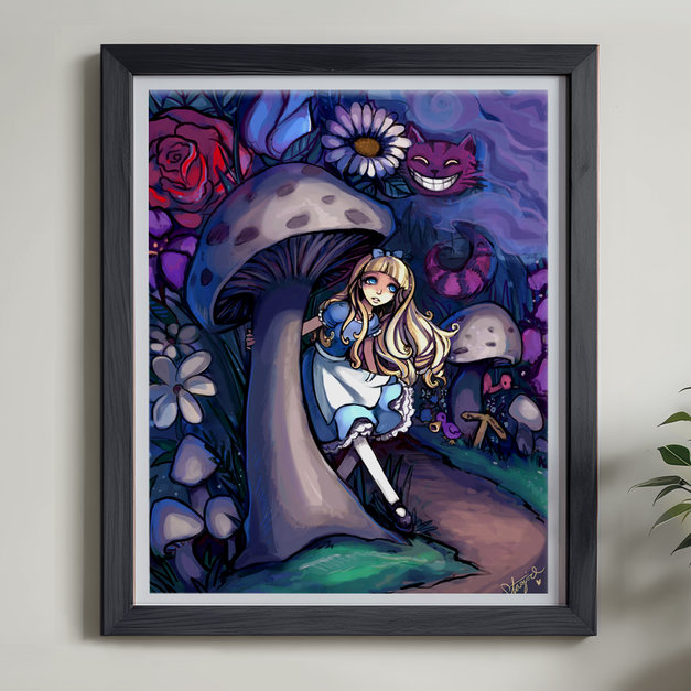 Alice_8x10_art-print-framed.