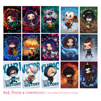 Anime Chibi Art 4x6 Prints