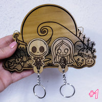 Haunted Hill Couple Keyholder