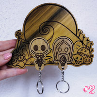 Haunted Hill Couple Keyholder