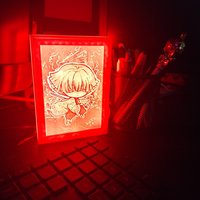 Custom Chibi Lithophane with LED Box