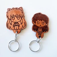 Engraved Anime Keychain