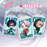 YOI Anime Keychain Double-Sided