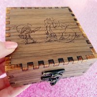 Dragon Knight #1 Walnut Engraved Box