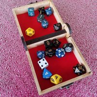Dragon Knight #1 Walnut Engraved Box