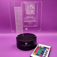 Classic Game Cartridge LED Lamp