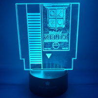 Classic Game Cartridge LED Lamp