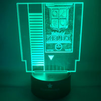 Classic Game Cartridge LED Lamp