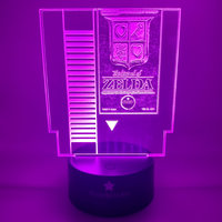 Classic Game Cartridge LED Lamp