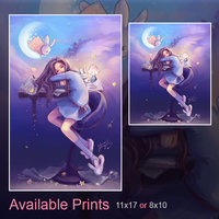 'Usagi no Dream' Original Art Print