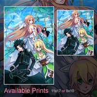 Alfheim Anime Art Print