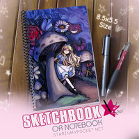 Alice in Wonderland Sketchbook
